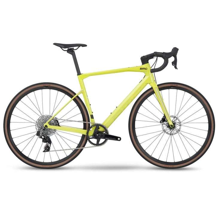 BMC Roadmachine X TWO yellow black 2023 - RH 51 cm
