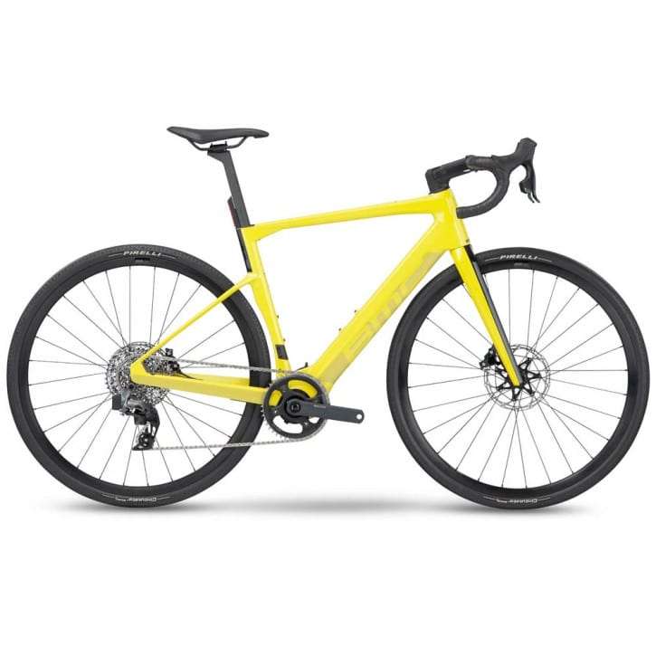 BMC Roadmachine 01 AMP X Two Lime Yellow/Black 2023 - RH 56 cm