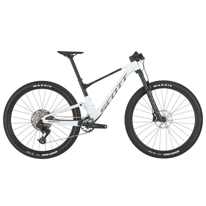 Scott Spark RC Team cumulus white/carbon black 2025 - RH-L