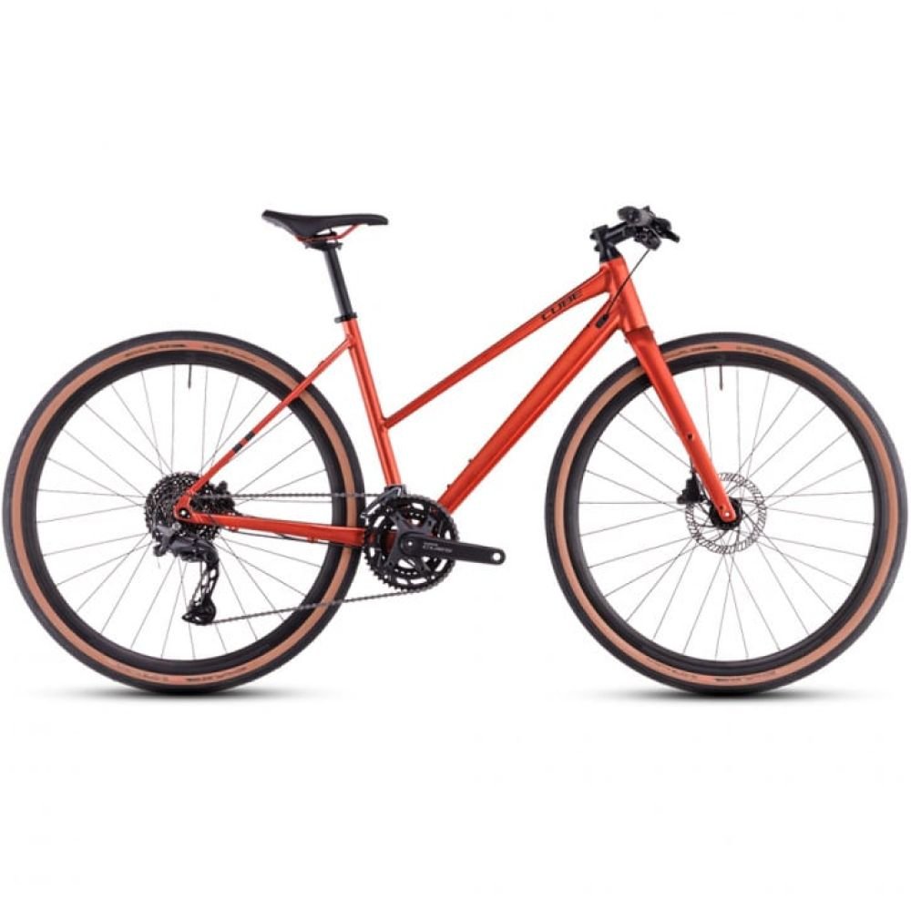 Cube Nulane Pro fireorange´n´black 2025 Trapeze - RH 47 cm