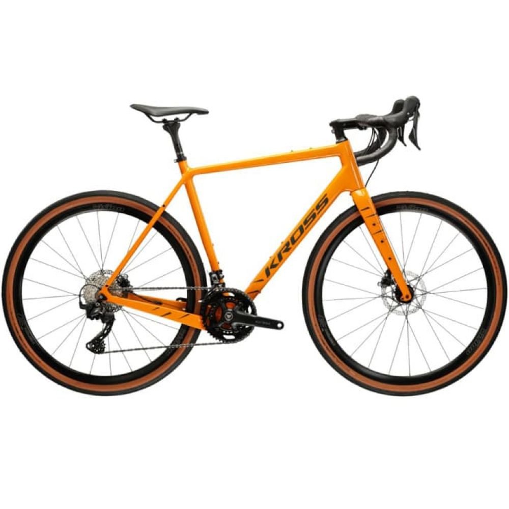 Kross Esker 8.0 orange grey 2025 - RH-S