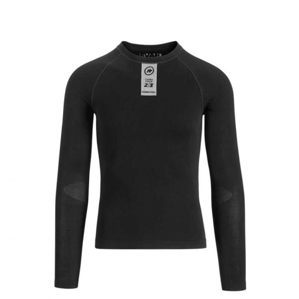 Assos SKINFOIL Spring/Fall LS Base Layer blackSeries Unisex 0