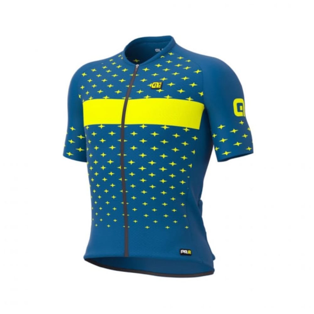ALE PRR Stars Jersey Petrol Fluo Yellow S