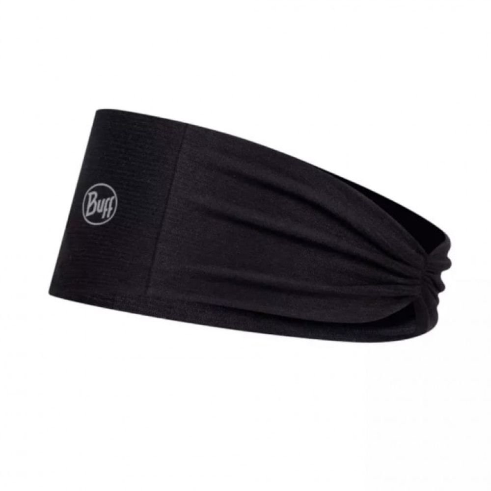 Buff Tapered headband Solid Black