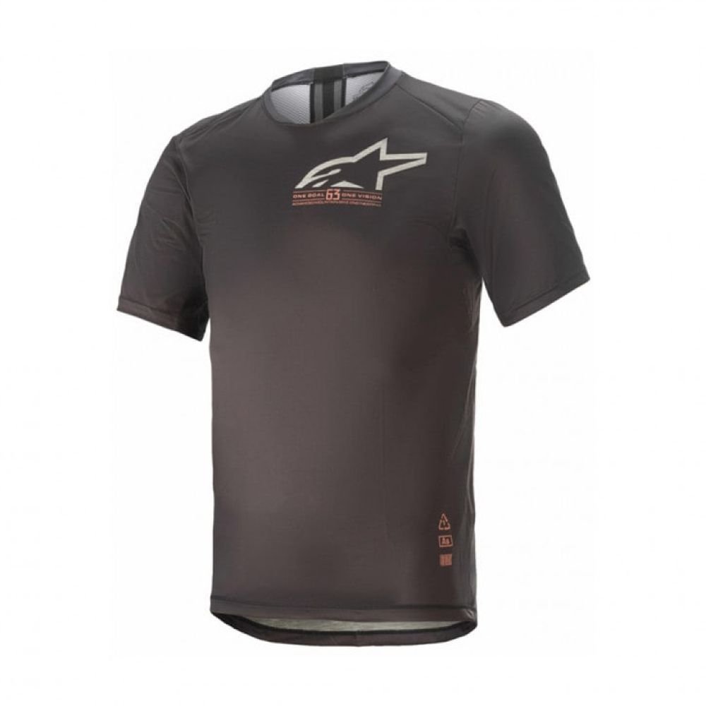 Alpinestars 6.0 V2 SS Jersey Black Coral M