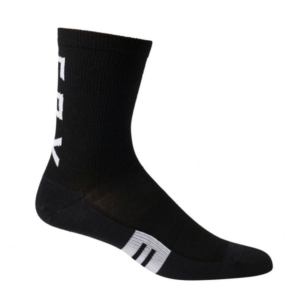 Fox Socken 6" Flexair Merino Black S-M