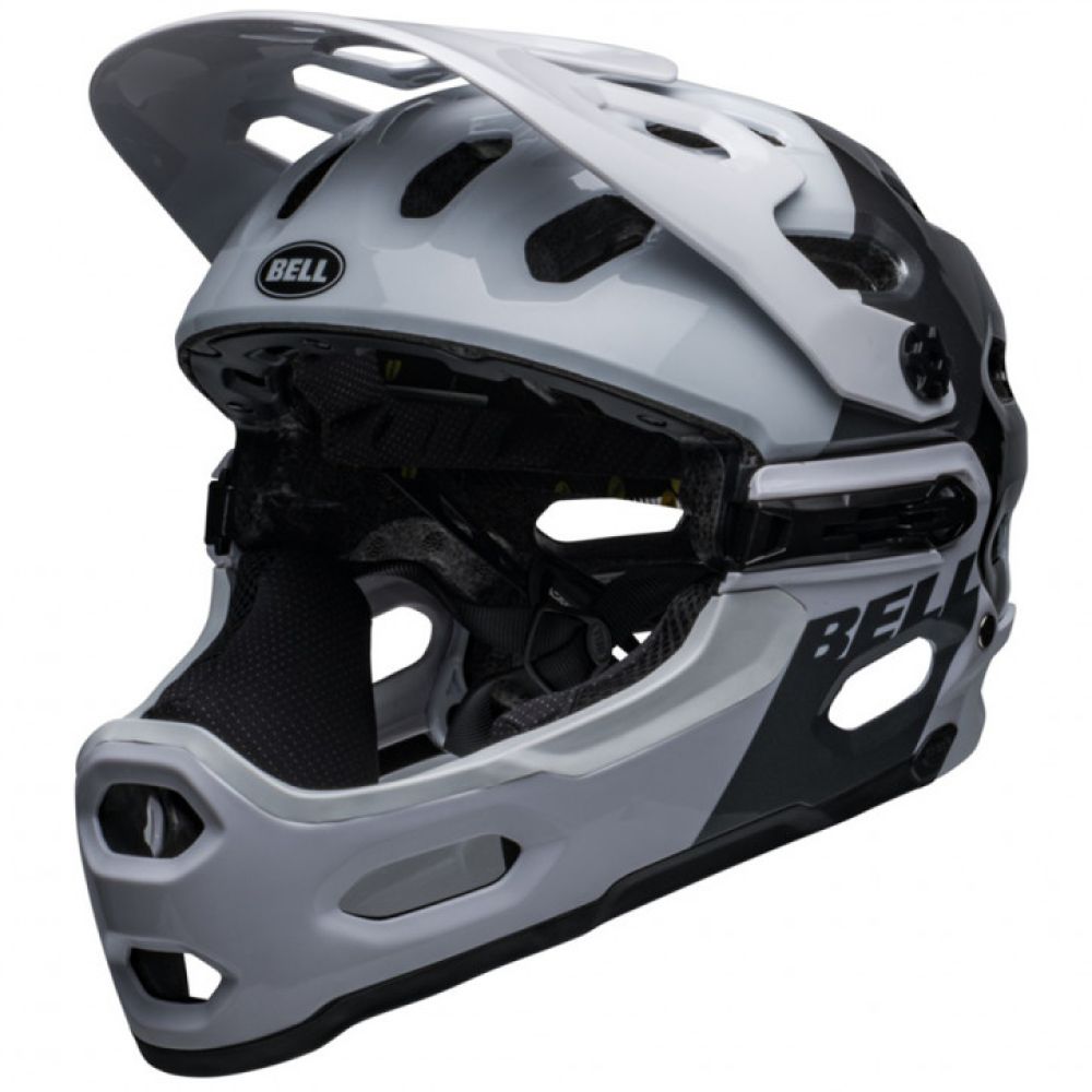 Bell Super 3R MIPS matte white/black M