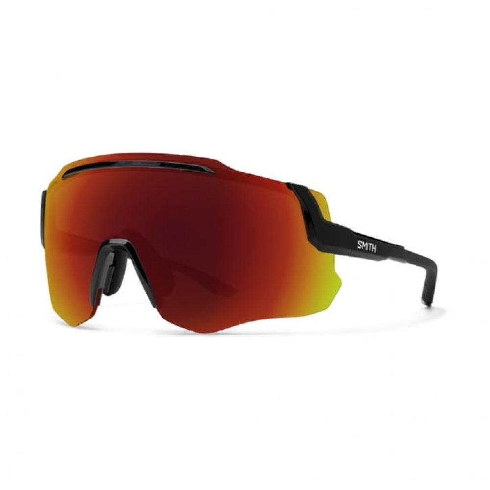 Smith Momentum matte black/cp red mirror