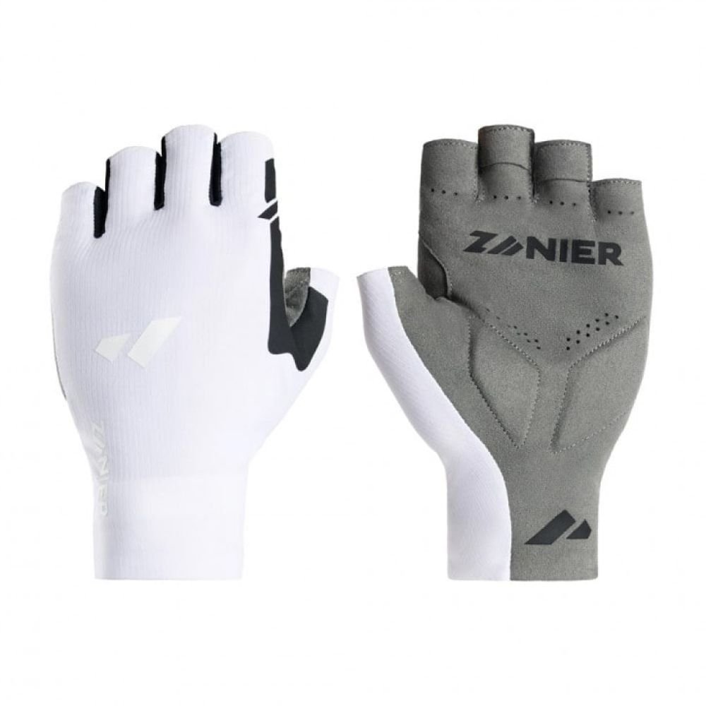 Zanier Gloves Race Pro weiss schwarz - Gr. 7,5