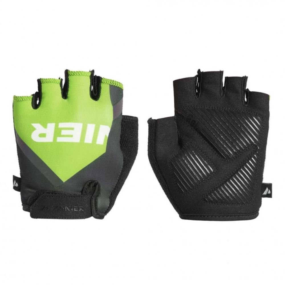Zanier Gloves Young Racer schwarz lime - Gr. 4,5