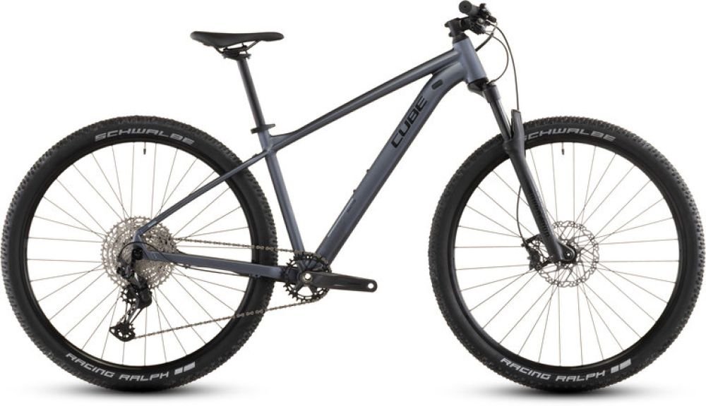 Cube Reaction SLX - metalicgrey-black Rahmengröße: XS