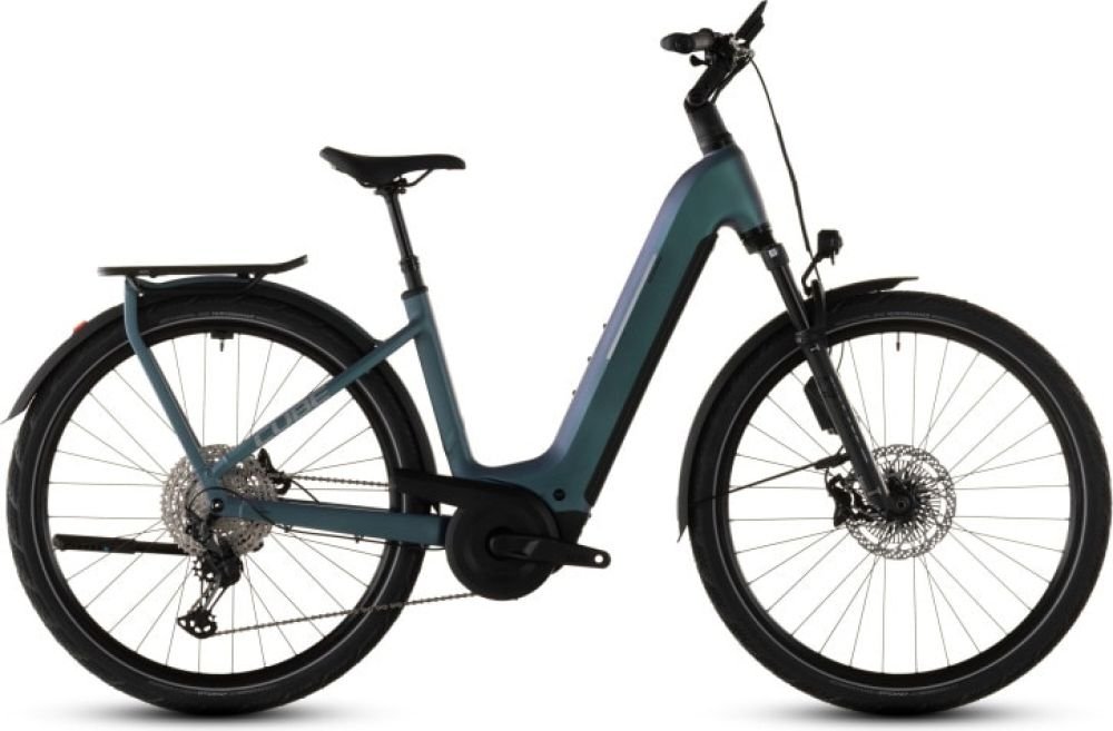 Cube Kathmandu Hybrid EXC 800 smaragdgrey´n´prism 2026 Easy Entry - RH 46 cm