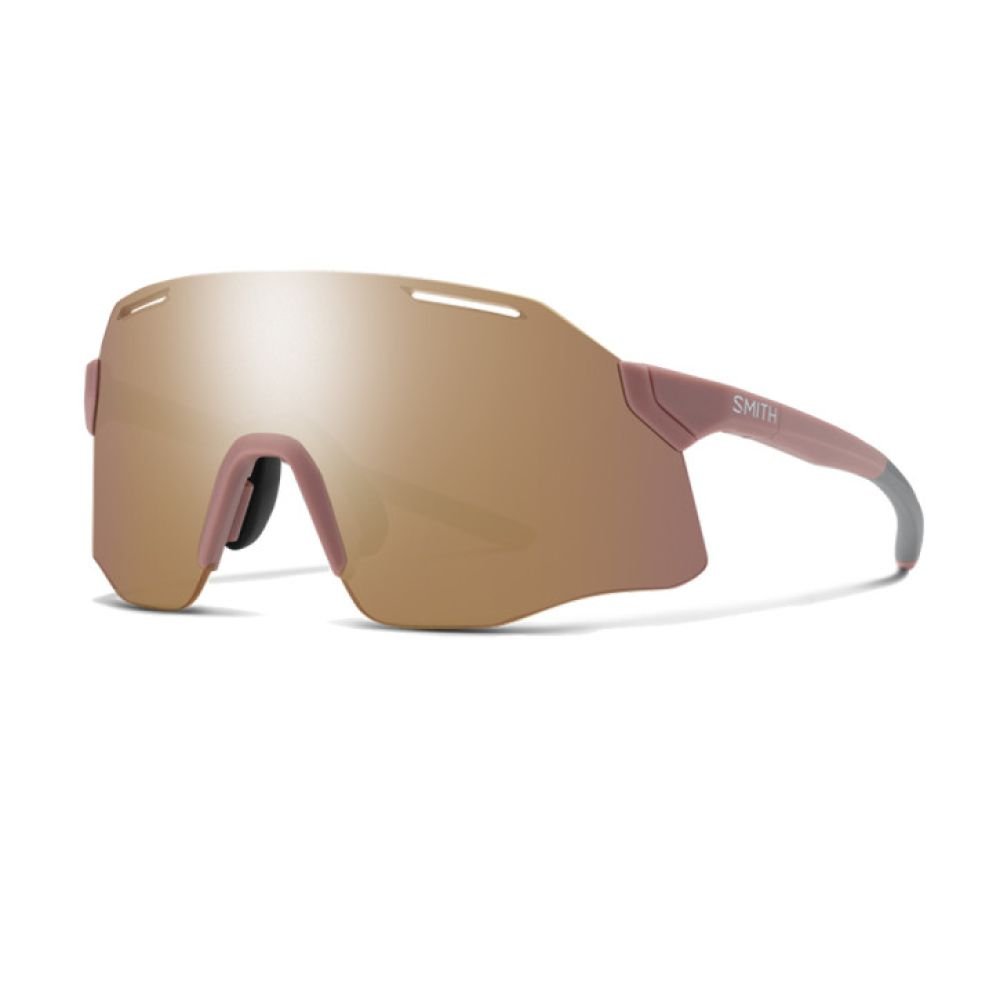 Smith Brille Vert matte chalk rose/Chromapop rose gold mirror