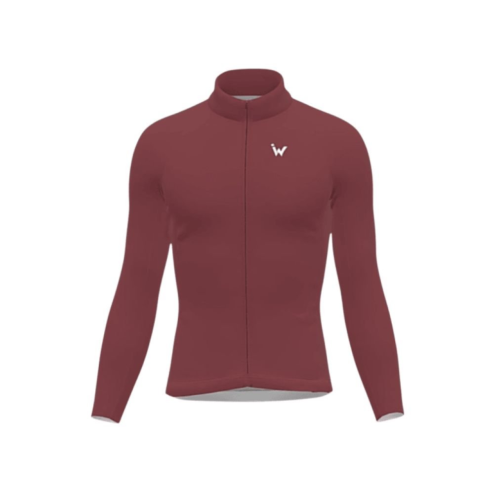IW Cycling Wear Core Thermal Jersey 2.0 burgundy - M