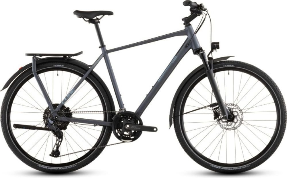 Cube Kathmandu EXC metallicgrey´n´chrome 2026 - RH 58 cm