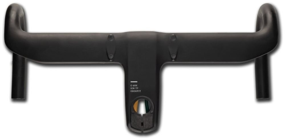 Cube Lenker-Vorbau-Kombination Litening Aero TT Cockpit-System black 400 mm / 90 mm