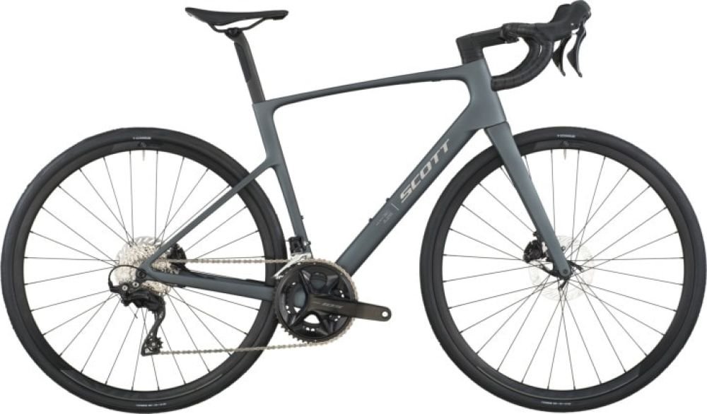 Scott Addict 50 carbon grey 2026 - RH-M