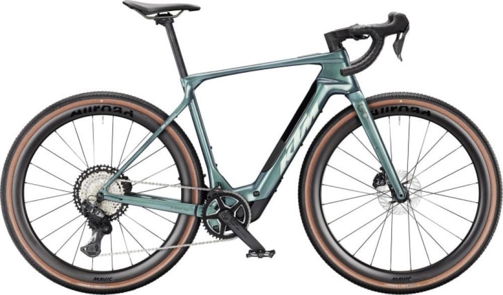 KTM Macina Gravelator SX Prime Di2 royal teal 2026 - RH-L