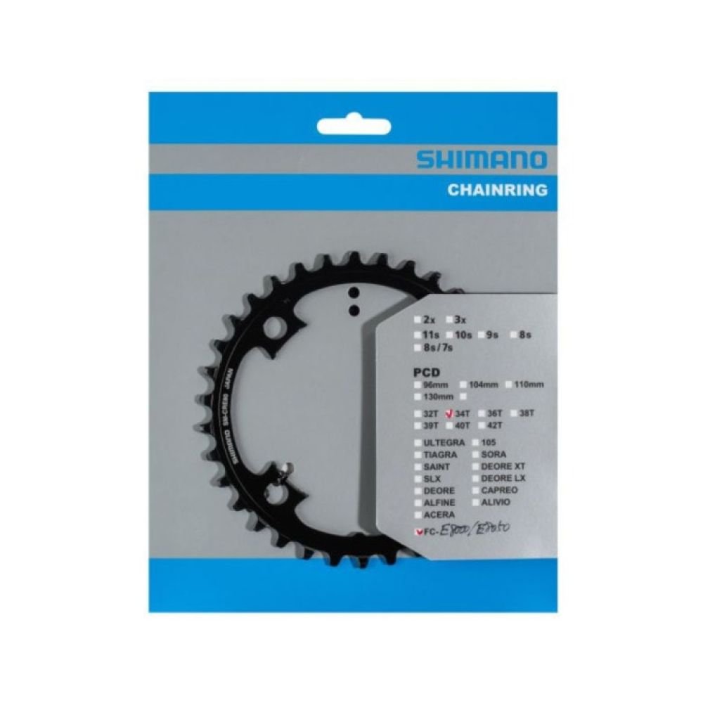 Shimano Kettenblatt Steps E8000 SM-CRE80 11-fach 4-Loch 34T.