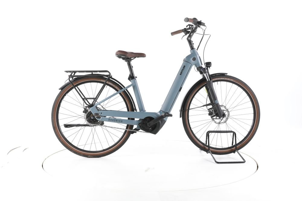 Kettler Quadriga P5 FL, BLAU, 43 cm City E-Bike Tiefeinsteiger