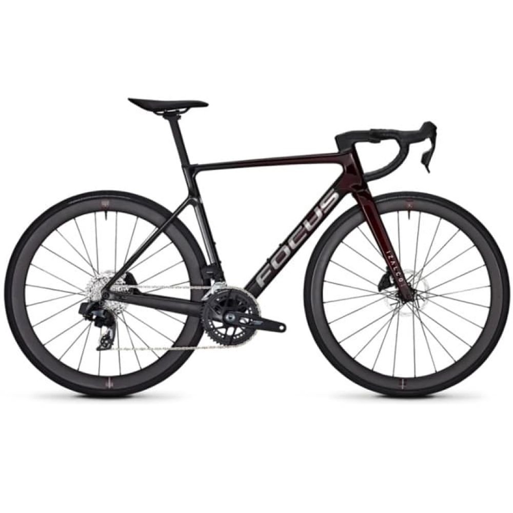 Focus Izalco Max 8.9 red tinted/black metallic 2026 - RH-XXS