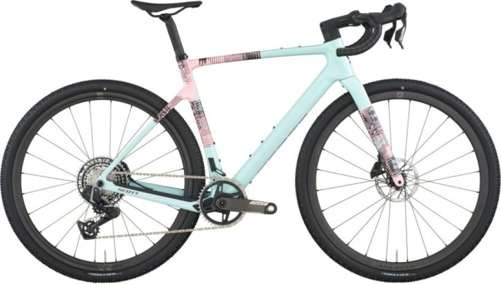 Scott Addict Gravel 10 gelato blue/gelato pink 2026 - RH-M