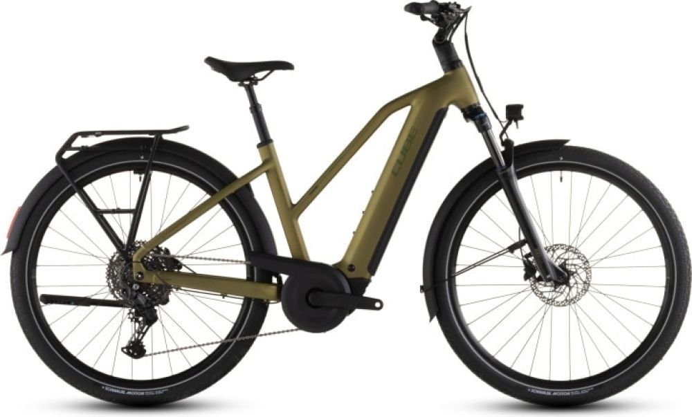 Cube Touring Hybrid Pro 800 goldenlime´n´black 2026 Trapeze - RH 50 cm