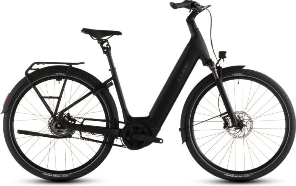 Cube Supreme RT Hybrid Deluxe EX 600 black´n´chrome 2026 Easy Entry - RH 54 cm