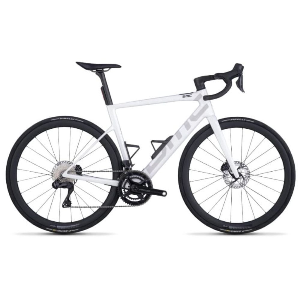 BMC Teammachine 01 AMP TWO metallic white - RH 61 cm