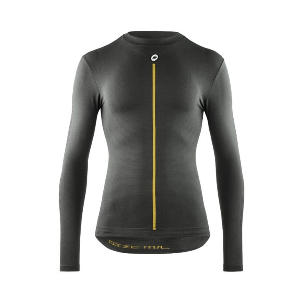 Assos Spring Fall LS Skin Layer P1 anthracite grey - 0