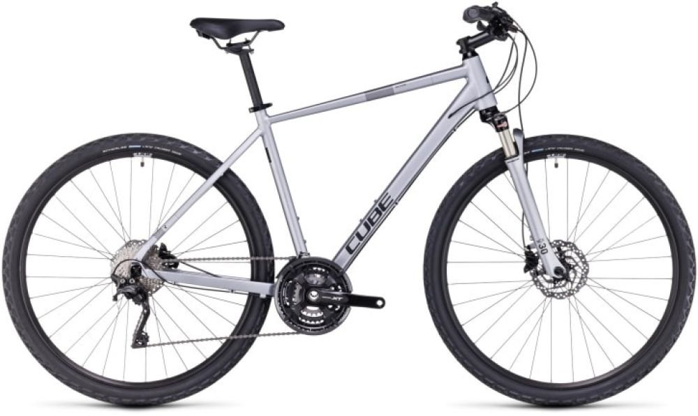 Cube Nature EXC polarsilver'n'black 2024 - RH 50 cm