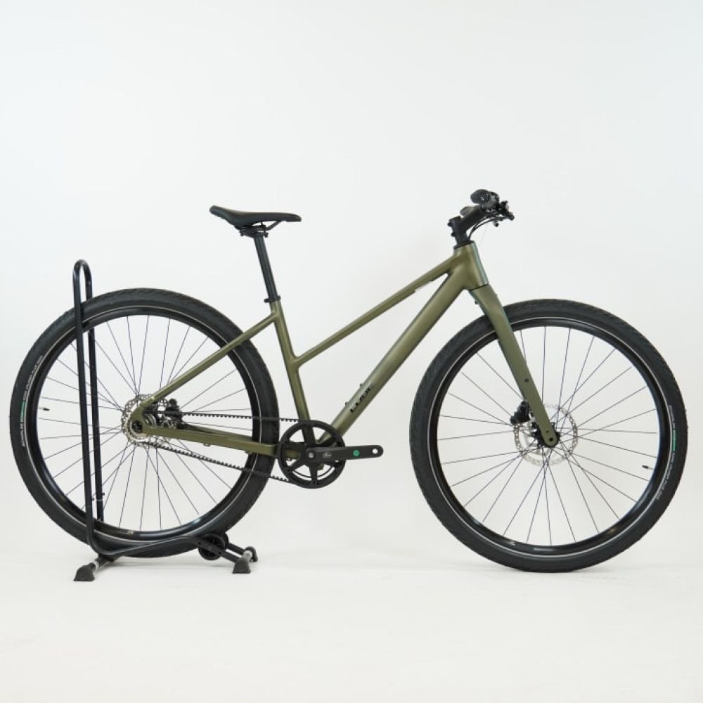 Cube Editor ONE reedgreen´n´black 2026 Trapeze - RH 46 cm Ausstellungsrad