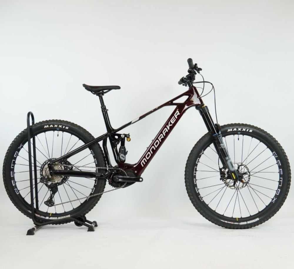 Mondraker Crusher RR translucent red carbon - RH-XL Testrad