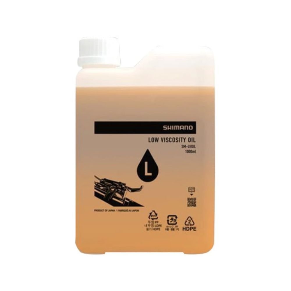 Shimano Bremsöl für Scheibenbremsen mit niedriger Viskosität 1000 ml