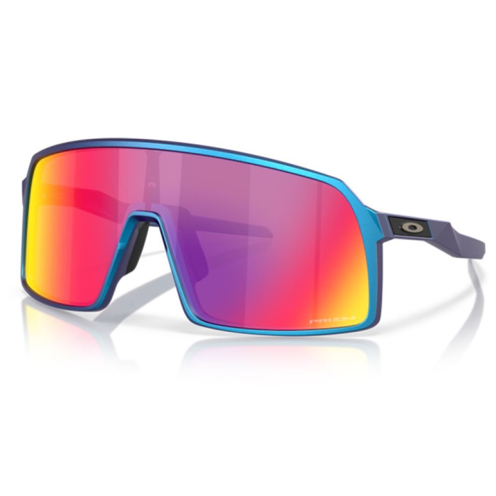 Oakley Brille Sutro matte cyan blue colorshift / PRIZM Road