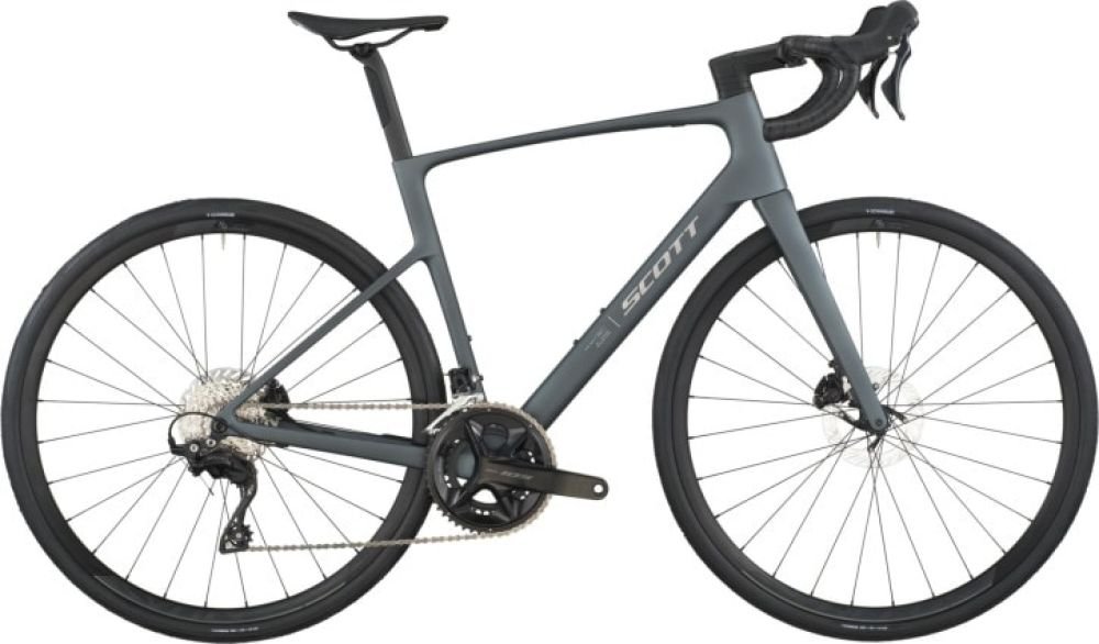Scott Addict 50 carbon grey 2026 - RH-XS