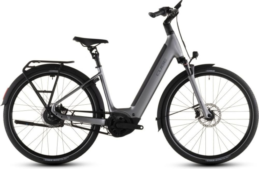 Cube Supreme Hybrid Deluxe Pro 600 quicksilver´n´grey 2026 Easy Entry - RH 54 cm