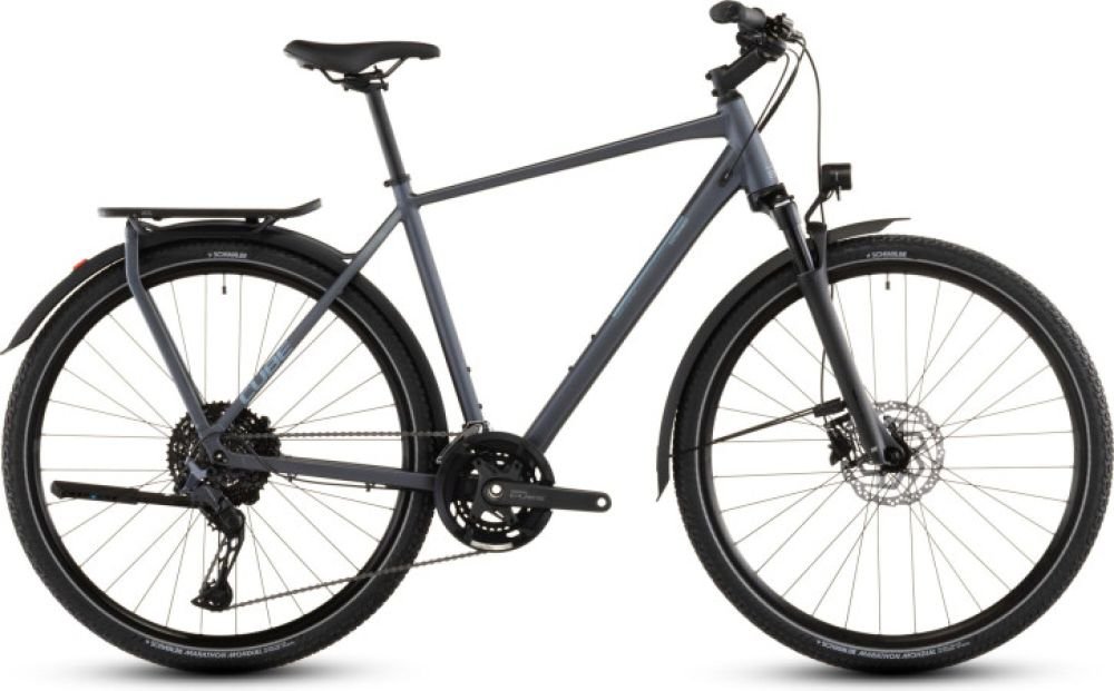 Cube Kathmandu EXC metallicgrey´n´chrome 2026 - RH 54 cm