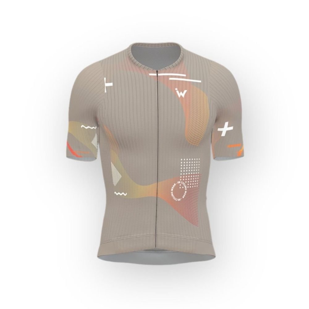 IW Cycling Wear Aero Speed Jersey 2.0 garlic beige - L