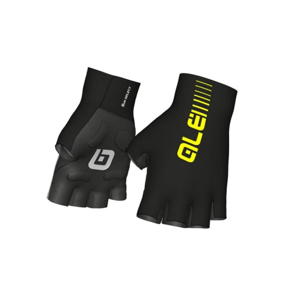 ALE Sunselect Crono Gloves schwarz/gelb L