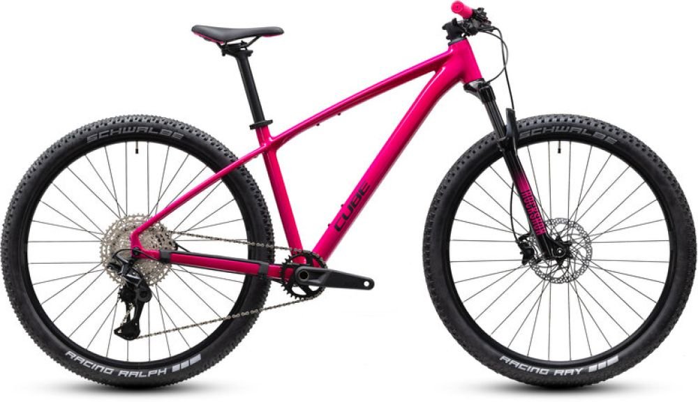 Cube Reaction Pro - fuchsia-black Rahmengröße: XL