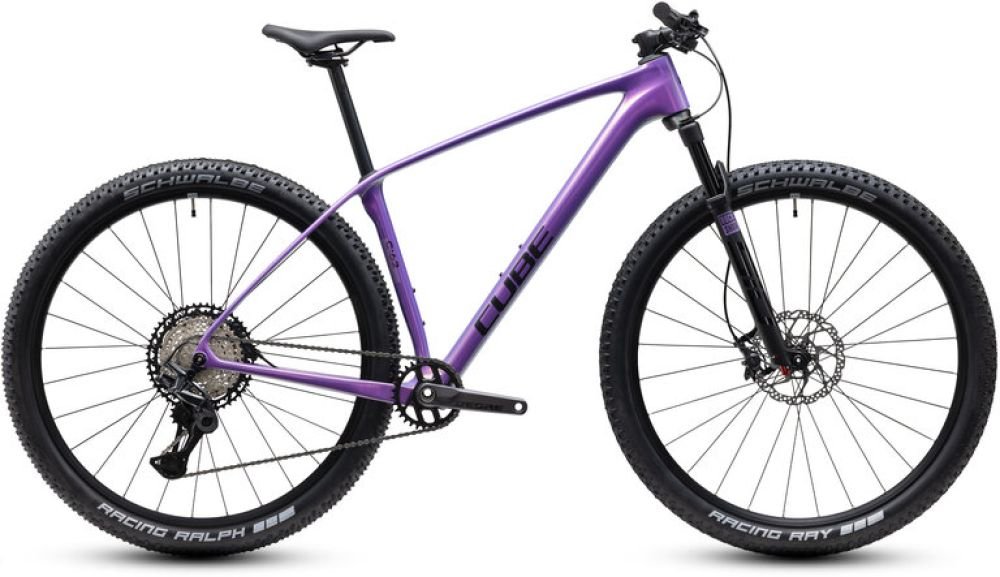 Cube Reaction C:62 Pro - cosmicpurple-black Rahmengröße: XL