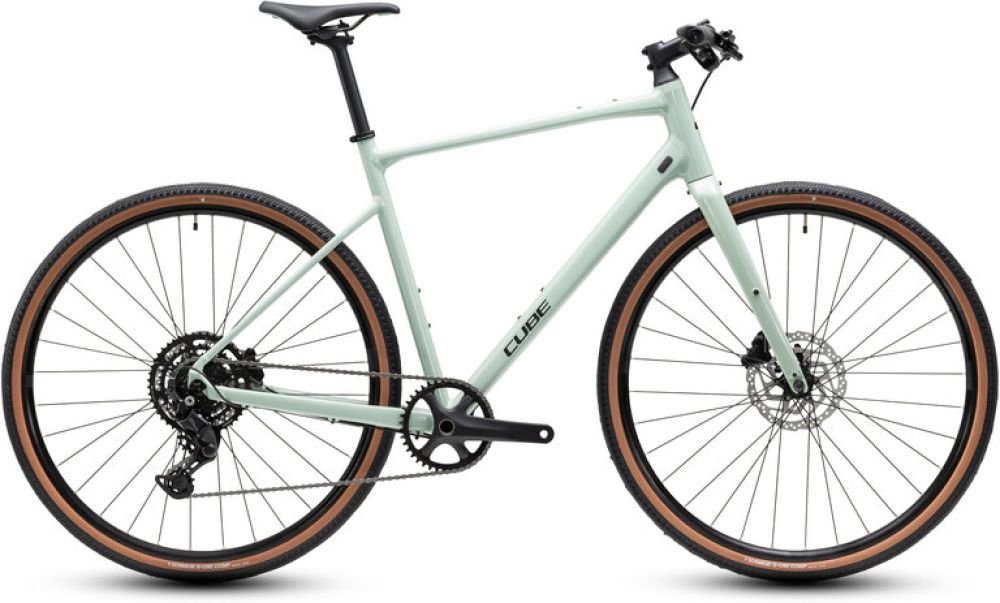 Cube Nulane Pro - aloegreen-black Rahmengröße: M
