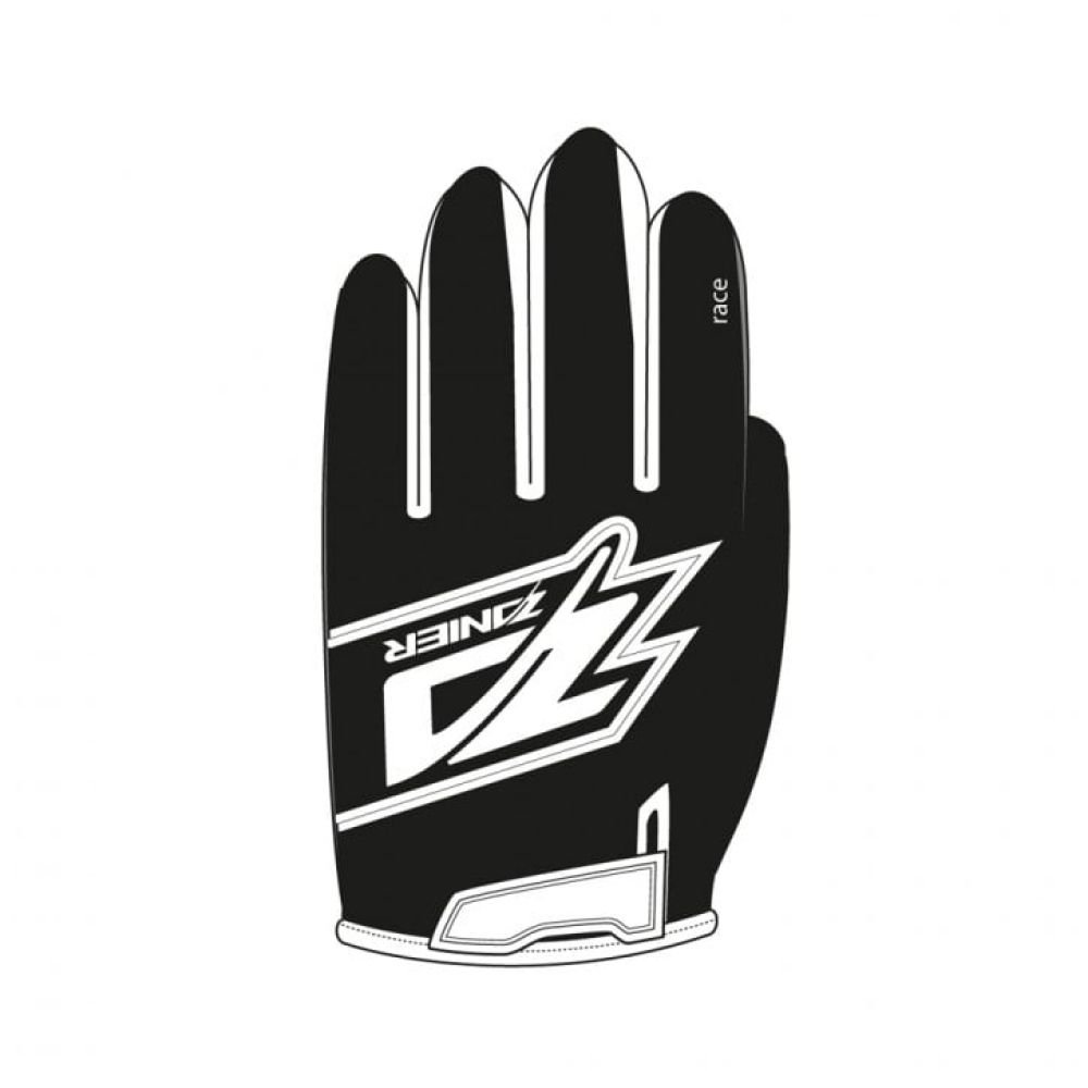 Zanier Gloves DOWNHILL Unisex schwarz L