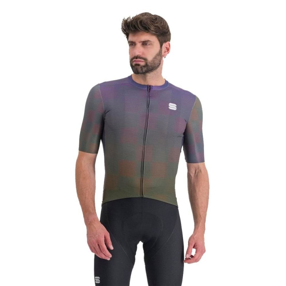 Sportful Rocket Jersey beetle mulled grape - L