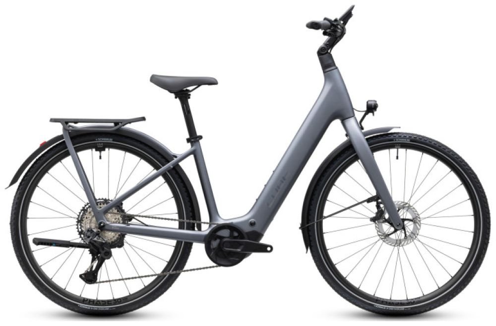 Cube Kathmandu Hybrid C:62 SLT 400X ashgrey´n´prizm Easy Entry - RH 46 cm