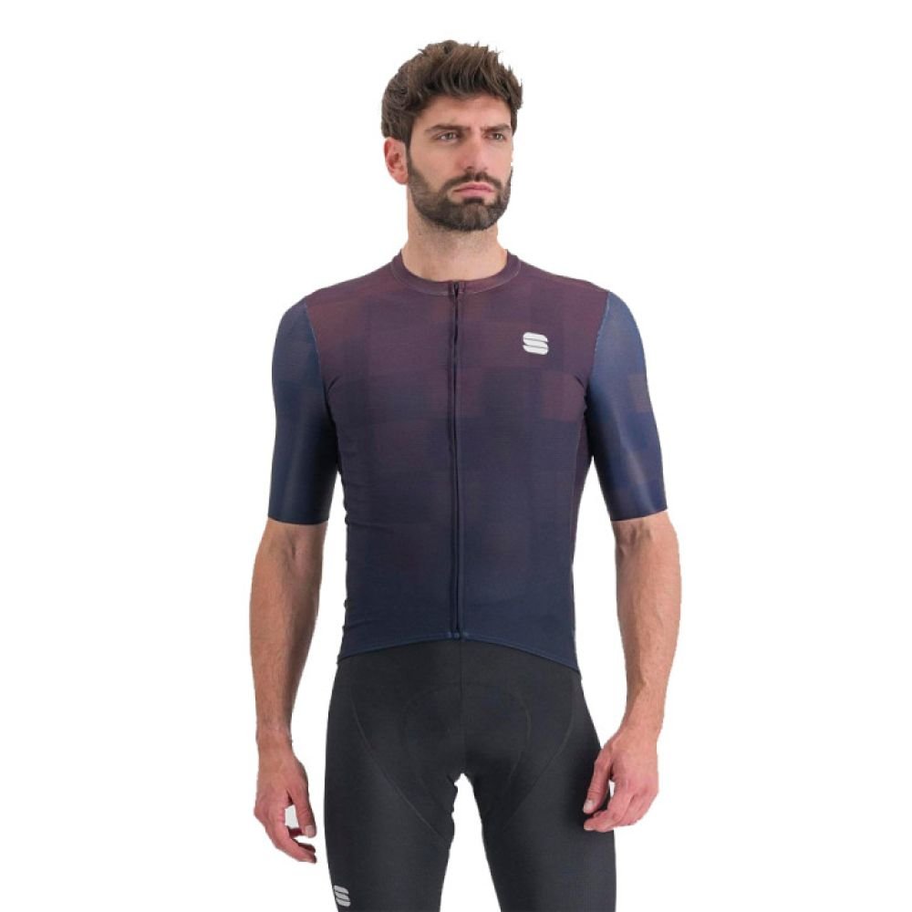 Sportful Rocket Jersey galaxy blue mulled grape - XXL