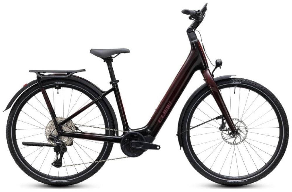 Cube Kathmandu Hybrid C:62 SLX 400X liquidred´n´red Easy Entry - RH 58 cm