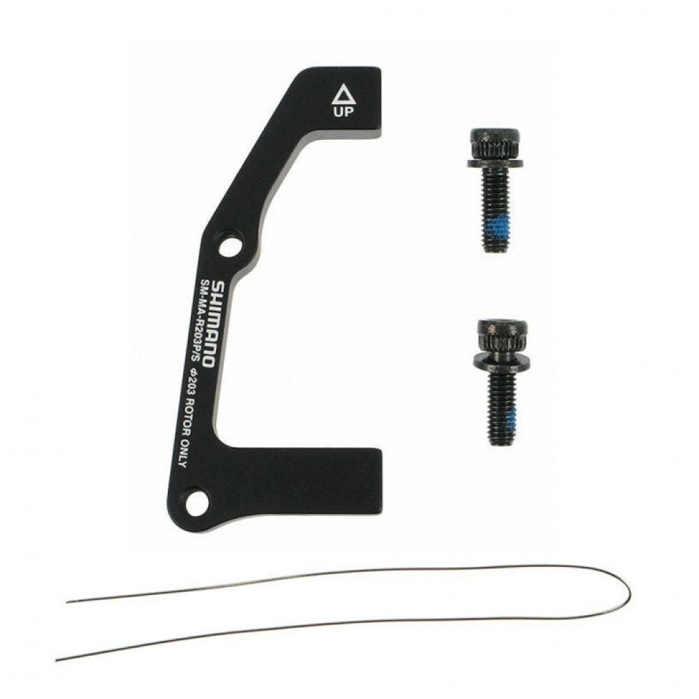 Shimano Scheibenbremsadapter von PM-Bremssattel auf IS-Gabel/-Rahmen hinten