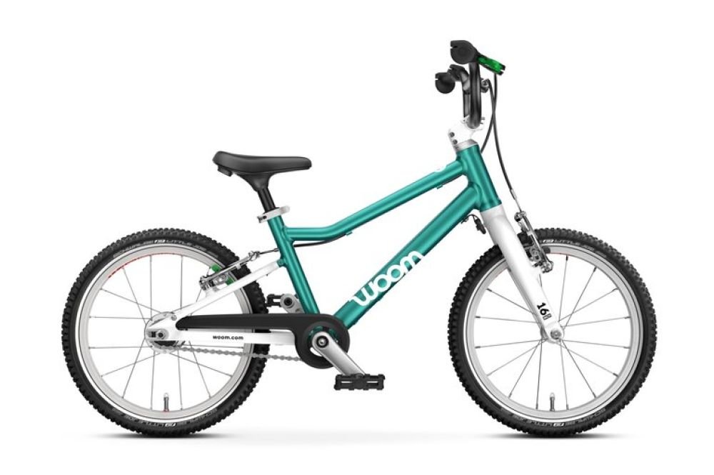 Woom GO 3 Automagic - metallic-turquoise Rahmengröße: 16"